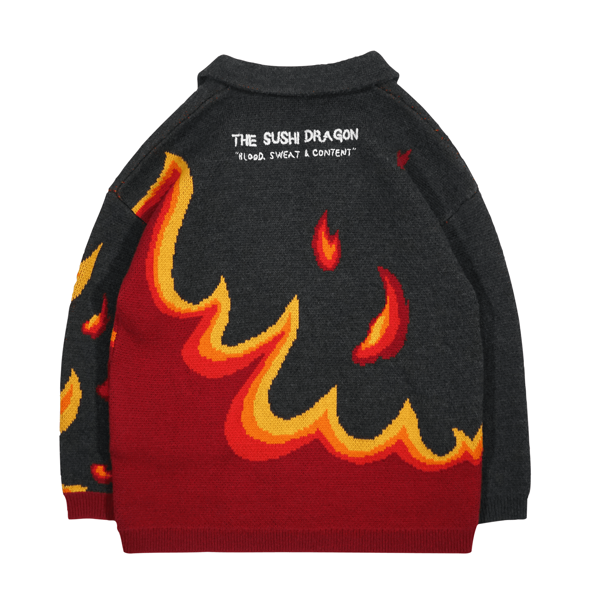 LIT Oversized Cardigan - The Sushi Dragon