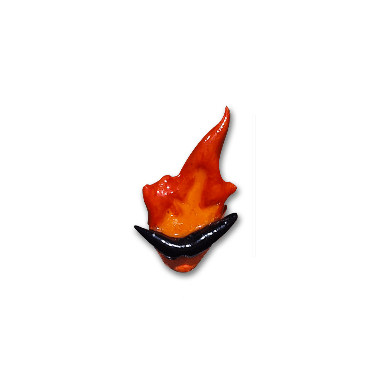Sushi Flame Polymer Clay Pin - The Sushi Dragon